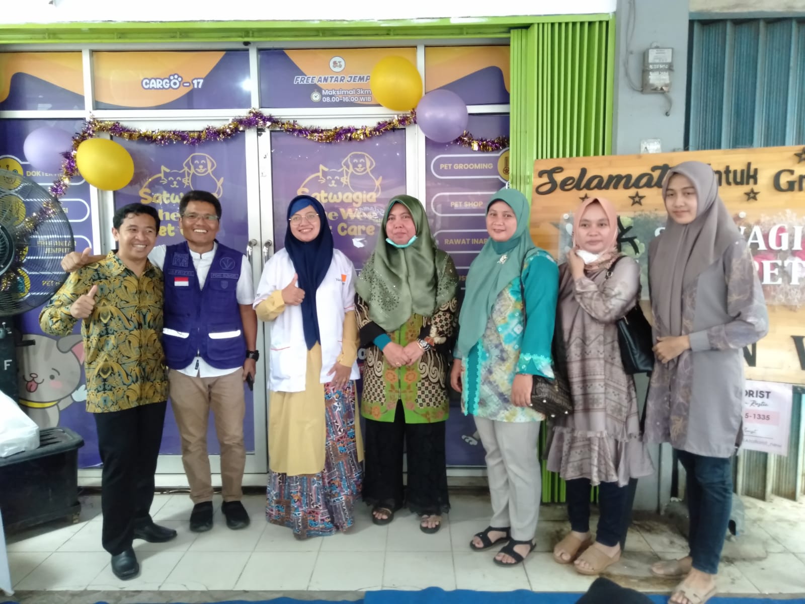 “Grand Launching Satwagia Indonesia She Wee Pet Care Palembang