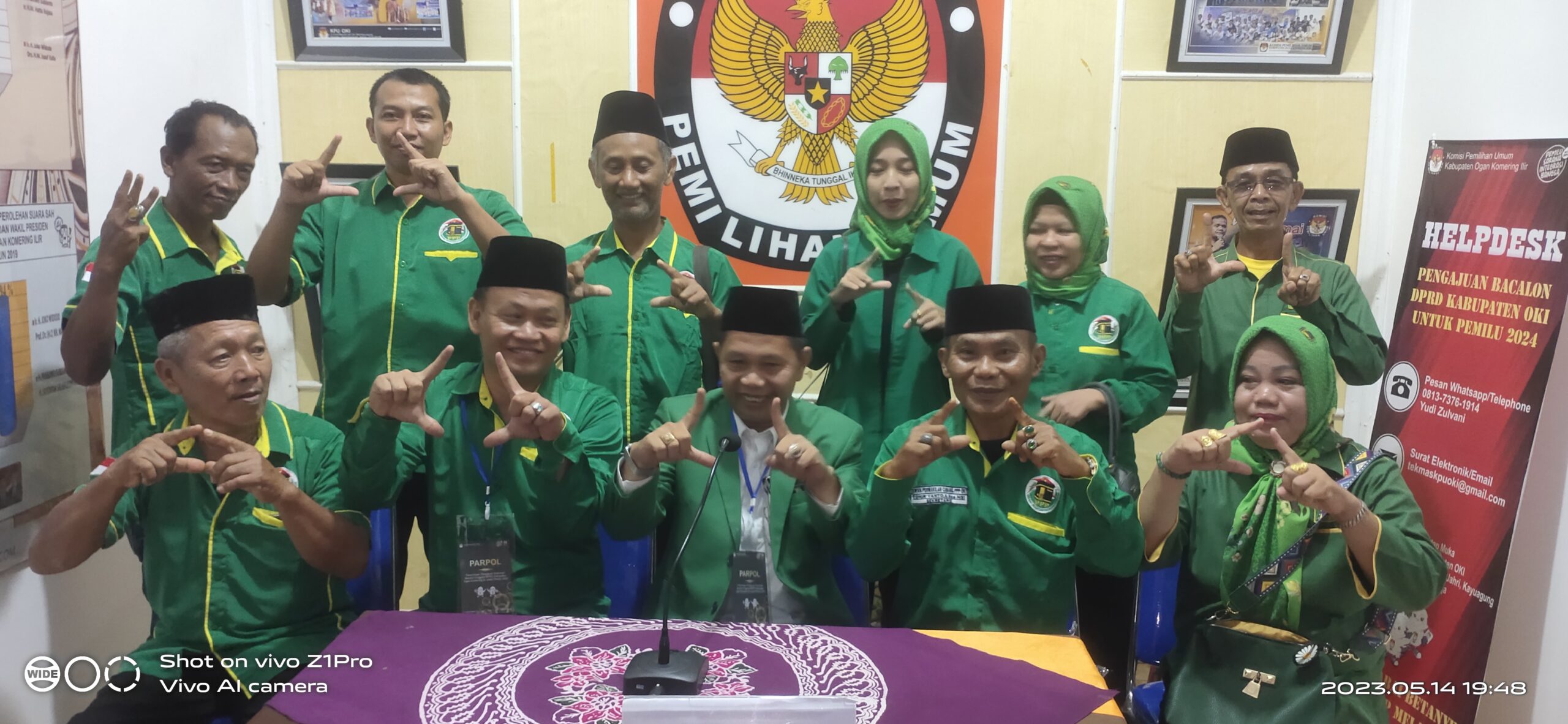 2014 – 2019 Tak Ada Di Parlemen OKI, DPC PPP Target 2024 8 Kursi Daftar Bacaleg Ke KPU